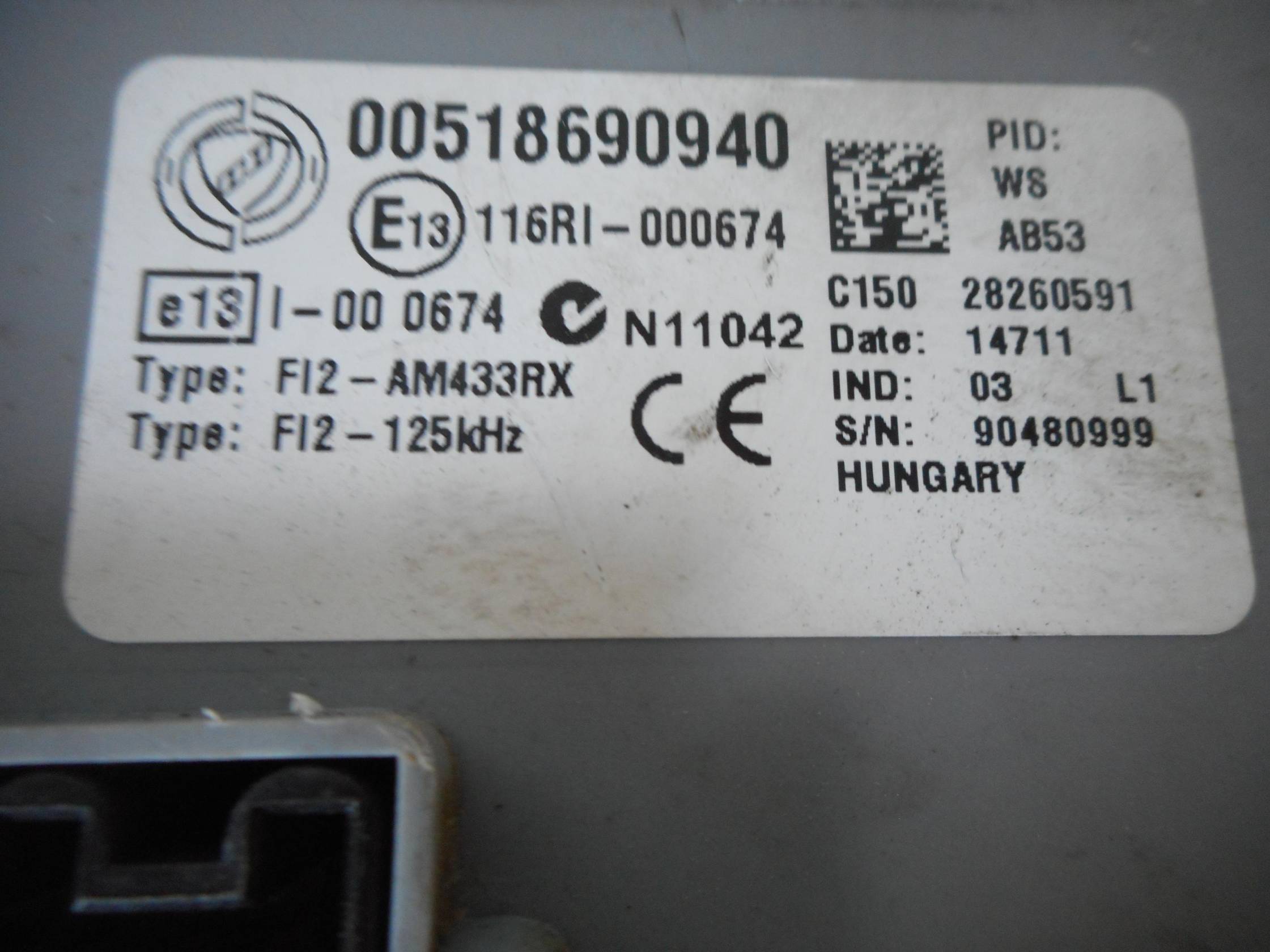 Centralina iniezione